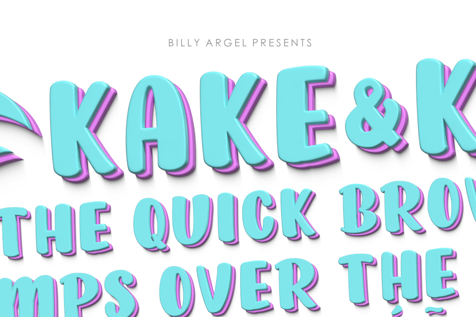 KAKE & KAKE ITALIC PERSONAL USE